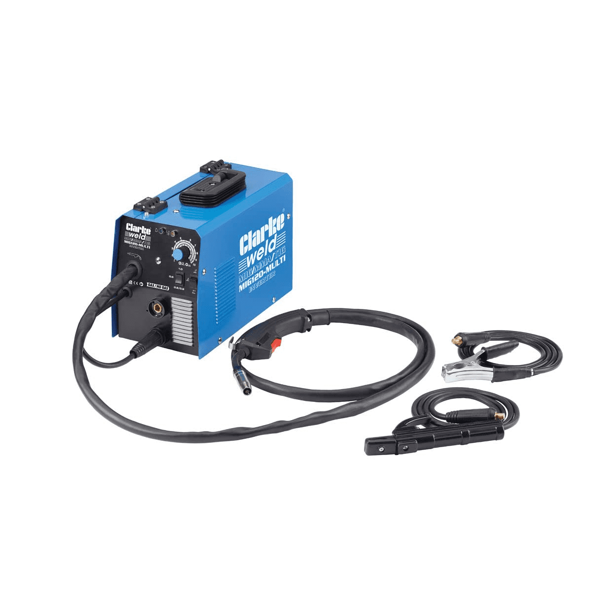 Clarke MMA/TIG 120 Inverter Welder 120A Lightweight and Portable 230V 50Hz