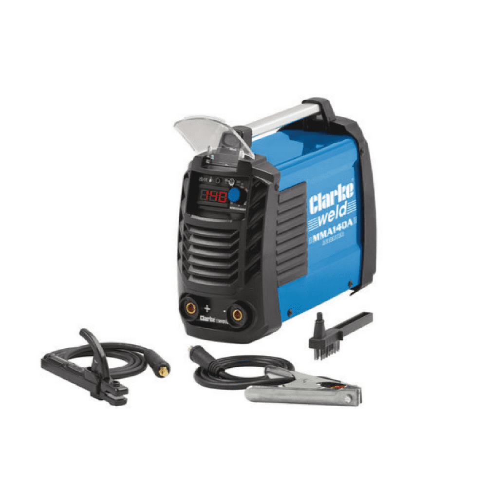 Clarke MMA140A 140 Amp Portable ARC/MMA Inverter Welder 230V 50Hz