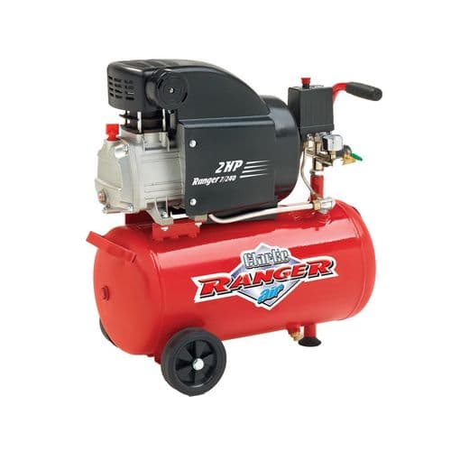 Clarke Ranger 7/240 Electric Powered Industrial Air Compressor 24L Receiver 7.5cfm 2hp 240V~50Hz