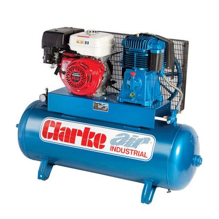 Clarke SP27C150 Petrol Driven Heavy Duty Air Compressor (R/S) 150L 8hp