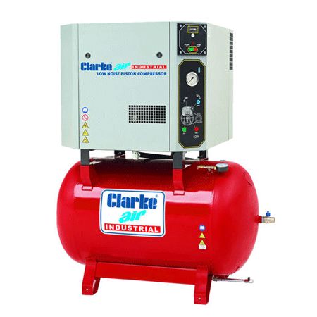 Clarke SSE46C270 Electric Powered Professional Silent Air Compressor 270L 10hp 400V~50Hz