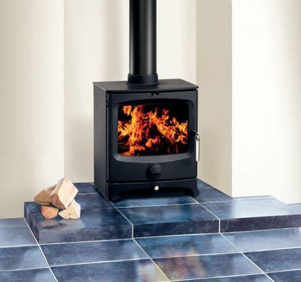 Clarke Victoria II Cast Iron Eco Design Multi Fuel / Wood Stove 5Kw/18000Btu