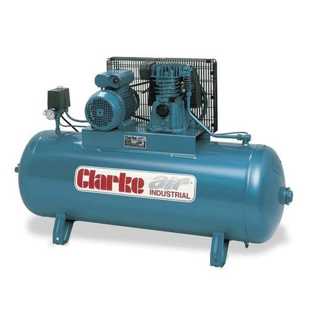 Clarke XE15/150 Electric Powered Industrial Air Compressor (WIS) 150L 3.0hp 415V~50Hz