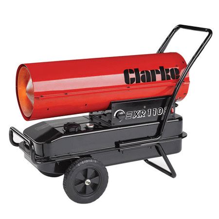 Clarke XR110 Paraffin/Diesel Space Heater 29.3kW 100,000 BTU 240V~50Hz