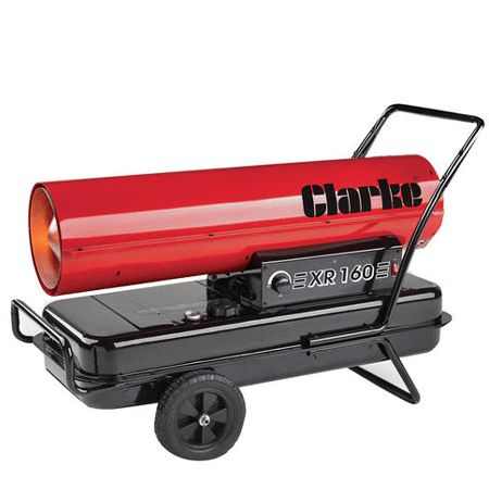 Clarke XR160 Paraffin/Diesel Space Heater 46.9kW 160,000 BTU 240V~50Hz