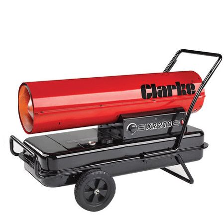 Clarke XR210 Paraffin/Diesel Space Heater 61.5kW 210,000 BTU 240V~50Hz