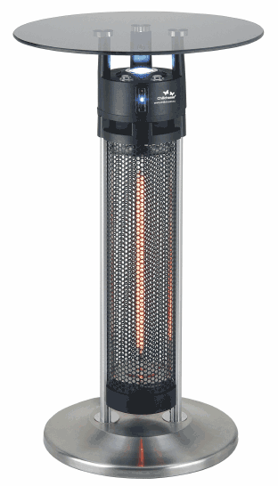 Cyclops 360 Degree 1600 Watt Infra-red Table Heater With LED Light