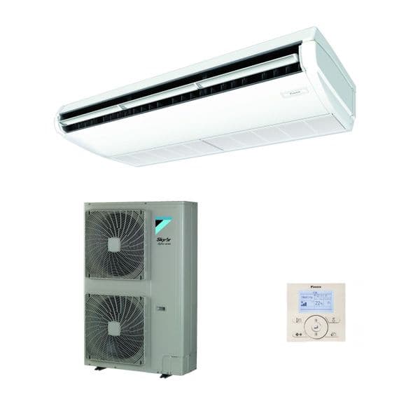Daikin Air Conditioning Ceiling Suspended Alpha Inverter Heat Pump FAA100A+RZAG100MV1 10Kw/36000Btu