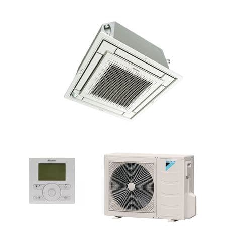 Daikin Air Conditioning FFA35A9 Flat Cassette 600x600 3.5Kw/12000Btu R32 Standard Inverter 240V~50Hz
