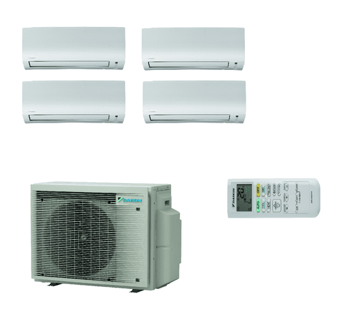 Daikin Air conditioning Multi 1 x 4MXM68A 4 x FTXP20M9 2Kw Wall Mounted Heat Pump R32 A+ 1Ph