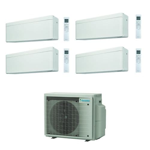 Daikin Air conditioning Multi 1 x 4MXM80A 4 x FTXA25AW 2.5Kw Wall Stylish Heat Pump R32 A+ 240V~50Hz