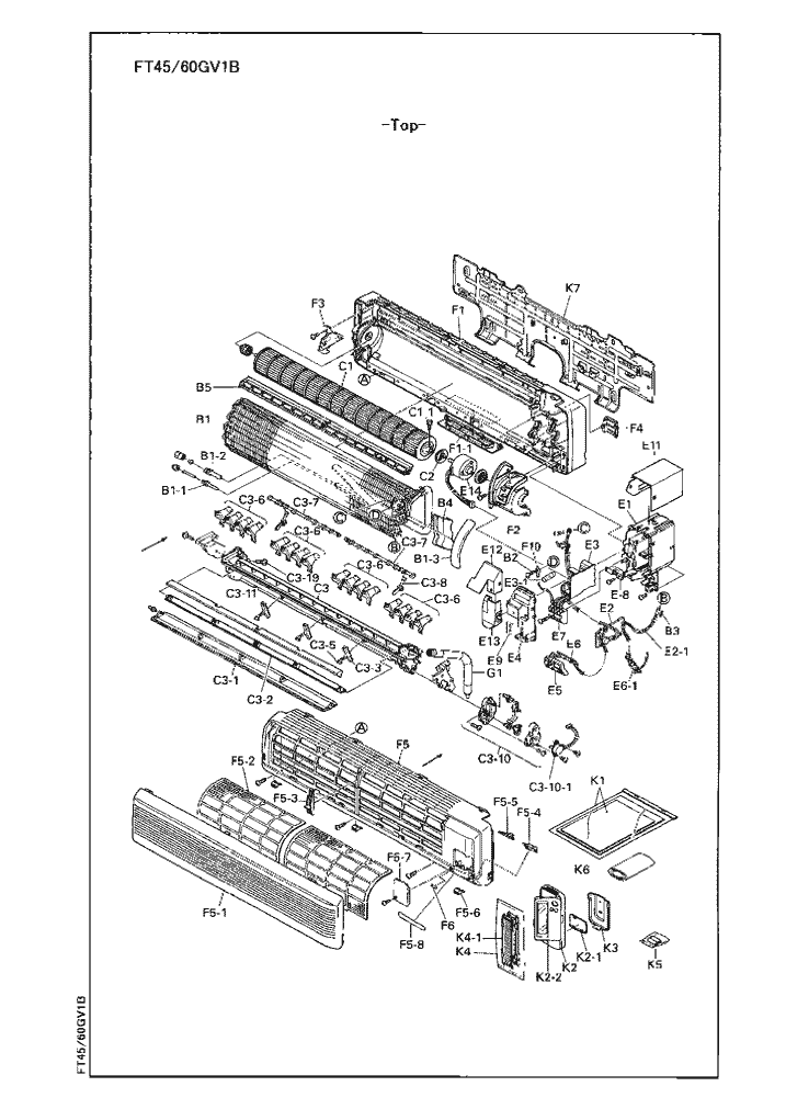 Daikin Air Conditioning Spare Part 0941668 FAN MOTOR D40A05
