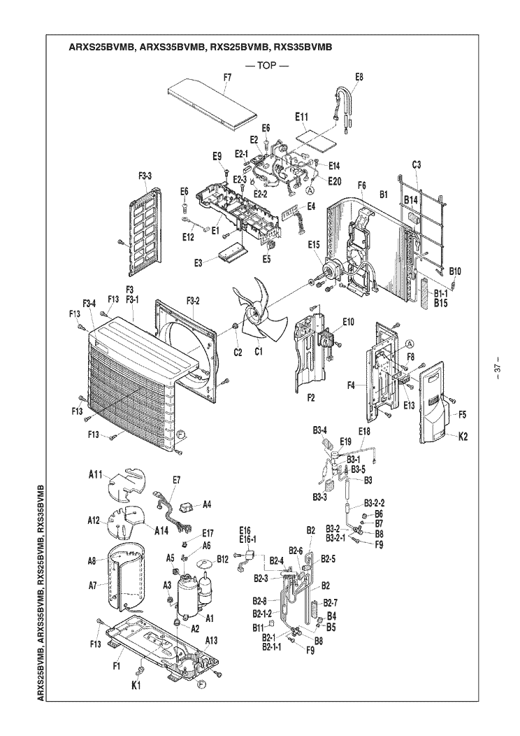 Daikin Air Conditioning Spare Part 1375954 PRINTED CIRCUIT CONTROL