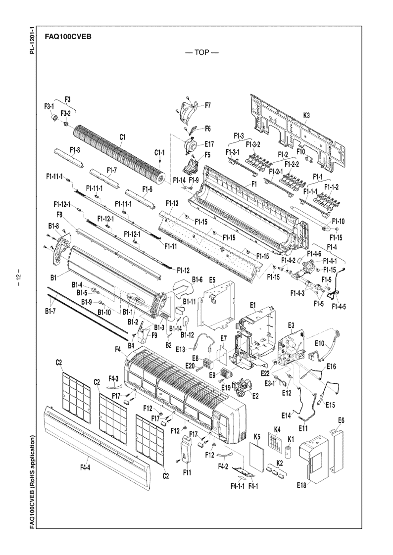 Daikin Air Conditioning Spare Part 4009356 PRINTED CIRCUIT ASSY 