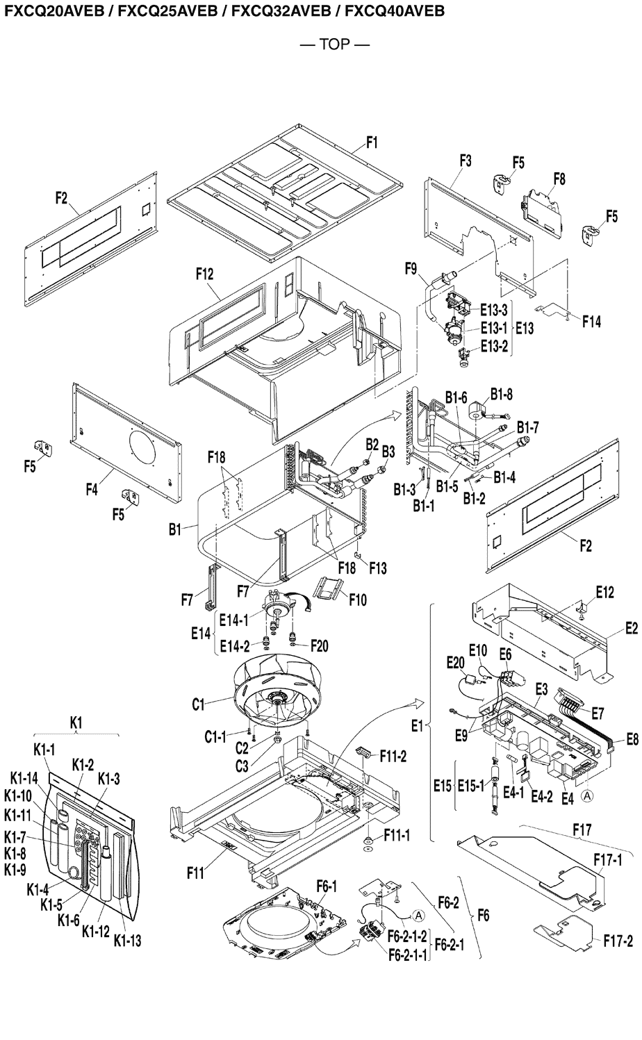 Daikin Air Conditioning Spare Part 4010994 PRINTED CIRCUIT BOARD ASSY ...