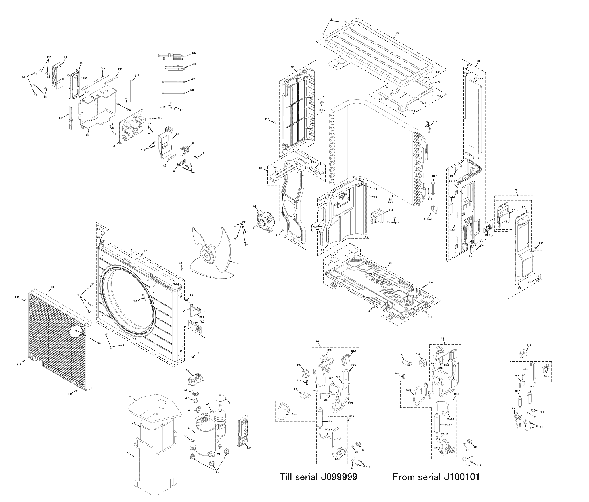 Daikin Air Conditioning Spare Part 5021027 PRINTED CIRCUIT ASSY CONTROL