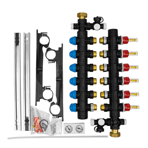 Daikin Air Conditioning Underfloor Heating Collector (plastic) ECOLLECTRMX6A Six Circuits