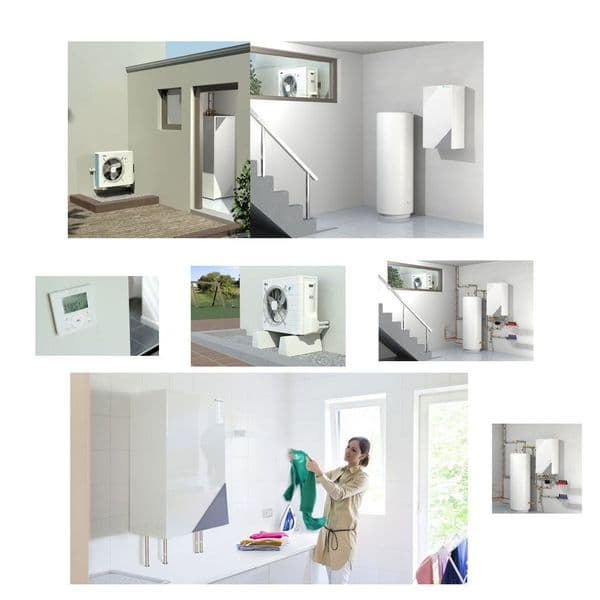 Daikin Altherma Low Temperature Air Source Heat-Pump Boiler System Installation Kit 240V/415V~50Hz