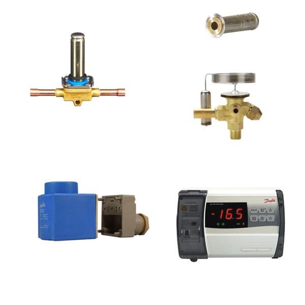 Danfoss Optyma Frozen Food EVS201/BED OP-LSQM026AJW05G -21 DegC 5M3 Room Coldroom Kit