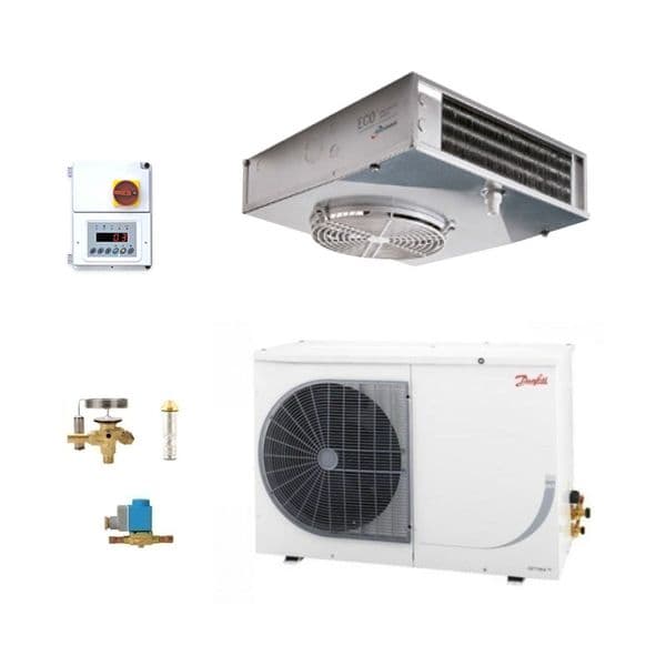 Danfoss Optyma Frozen Food EVS201/BED OP-LSQM026AJW05G -21 DegC 5M3 Room Coldroom Kit