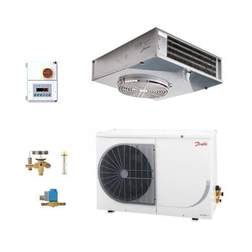 Danfoss Optyma Frozen Food EVS291/BED OP-LSQM048NTW05G/E -21 DegC 10M3 Room Coldroom Kit
