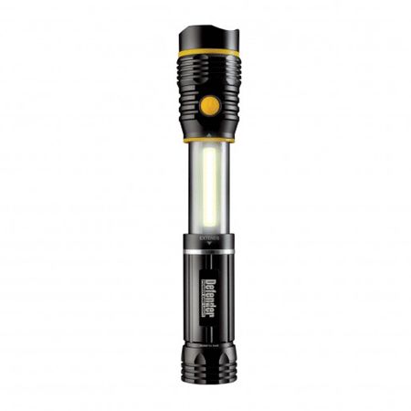 Defender "LED 250 DUO" Battery Powered Torch 250 Lumens
