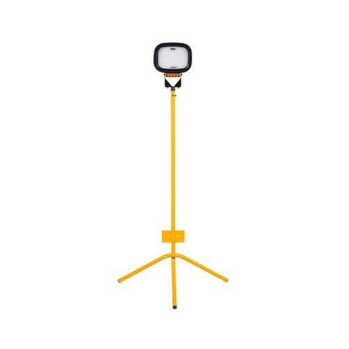Defender LED6000S E705633 Single Head Floodlight with Fixed Leg Tripod 5000 Lumens 110V~50Hz