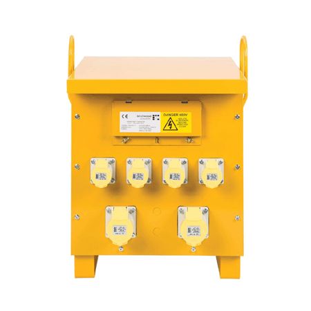 Defender Power ZE210027 10KVA Three Phase Transformer 4X 16A 2X32A - 415V~50Hz