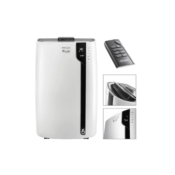 Delongi Portable Air Conditioning PAC EX100 Silent 2.5Kw/10000Btu With Remote Control A++ 240V~50Hz