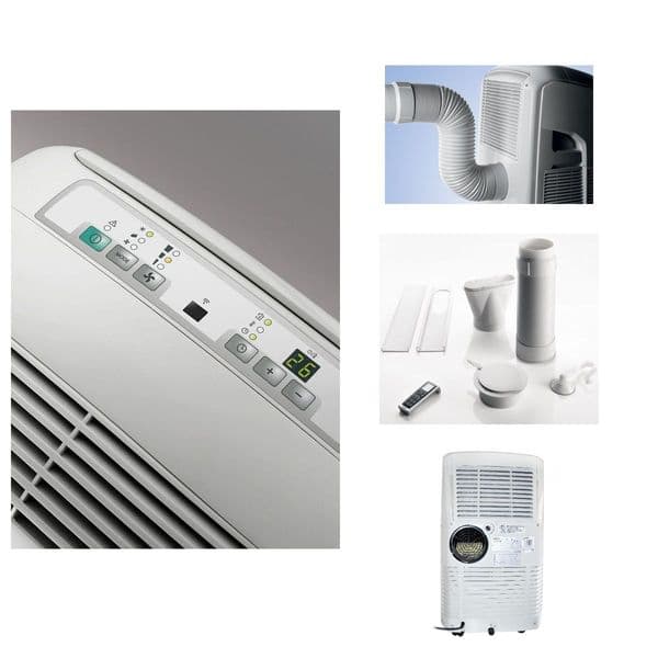 Delongi Portable Air Conditioning PAC N81 With Remote Control 2.5Kw/9000Btu A 240V~50Hz
