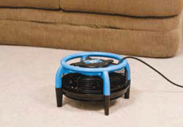 Dri-Pod 123408 F451-230V Carpets Hard Surface Floor Dryer With 360 Deg Outlet Grille 240V~50Hz