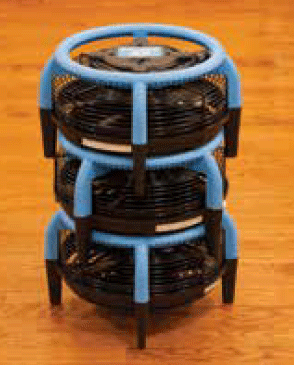 Dri-Pod 123408 F451-230V Carpets Hard Surface Floor Dryer With 360 Deg Outlet Grille 240V~50Hz