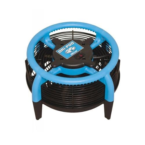 Dri-Pod 123408 F451-230V Carpets Hard Surface Floor Dryer With 360 Deg Outlet Grille 240V~50Hz