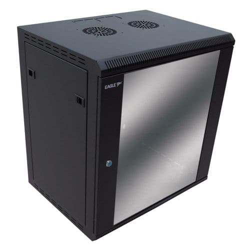Eagle 12U Wall Mounting Rack Cabinet 450mm Deep