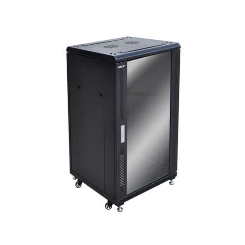Eagle 20U Network/Data Rack Cabinet with Glass Door
