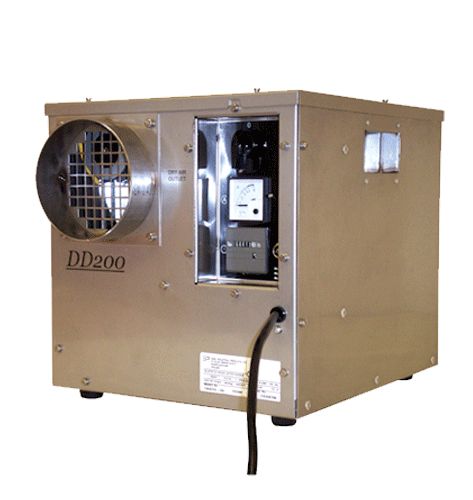 Ebac Industrial 10502SSGB DD200 Dessicant Dehumidifier 22L/Day 0.9Kw 240V~50Hz