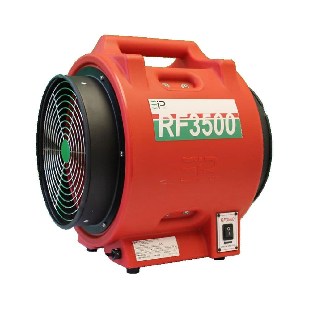Ebac RF3500 10965RD-GB Power Fan Heavy Duty Power Extractor Ventilator ...