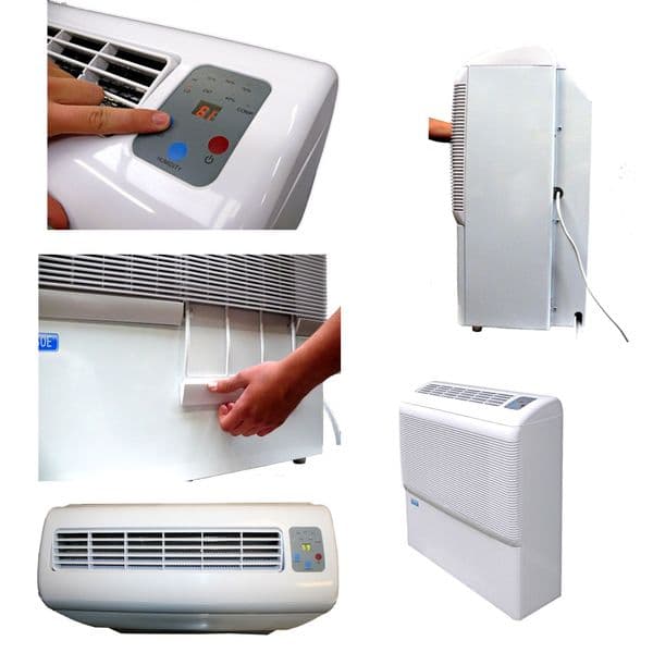 Ecor-Pro D850 Wall Mounted Dehumidifier 65 Litre/Day 240V~50Hz