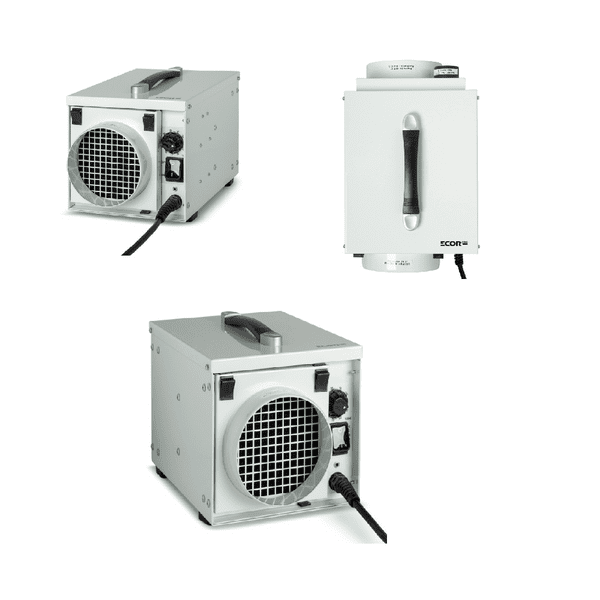 Ecor-Pro DH1211 White Desiccant Dehumidifier 12L/Day 110V~50Hz