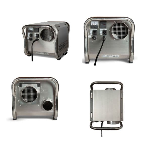 Ecor-Pro DH3500 INOX DryFan 45 Litre Stainless Steel Desiccant Dehumidifier 240V~50Hz