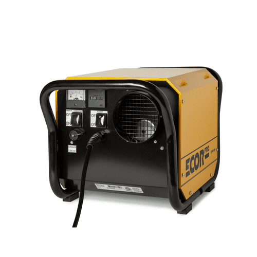 Ecor-Pro DH3511 Yellow / Black 380M3/hr Industrial Desiccant Dehumidifier 45L/Day 110V~50Hz