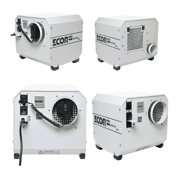Ecor-Pro EPD150 MAX Commercial White Desiccant Dehumidifier Wi-Fi 35Ltr/Day 220-240V~50Hz