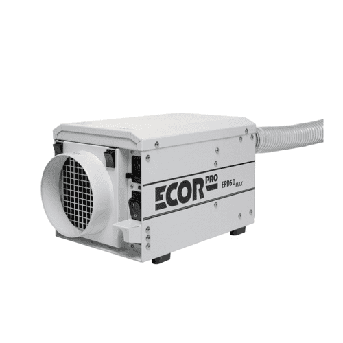 Ecor-Pro EPD50-Max Commercial White Desiccant Dehumidifier 28Ltr/Day 240V~50Hz