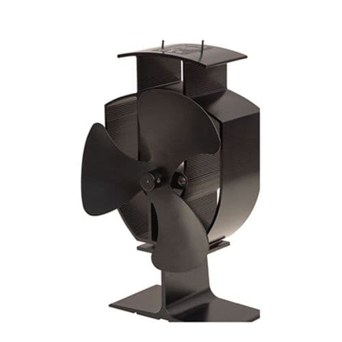 Electrovision EH1912 Heat Powered Stove Destratification Fan with 3 Blades for Log and Wood Burners