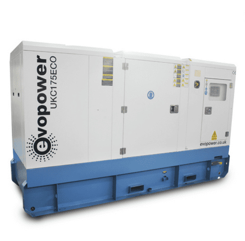 Evopower UKC175ECO Cummins Diesel Generator Noise Cancelling Canopy 175 kVA 220-415V~50Hz