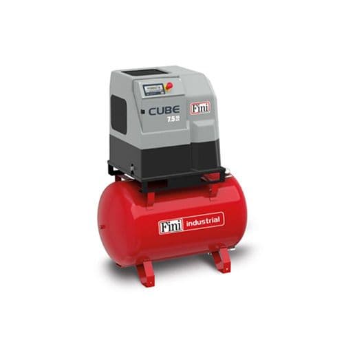 Fini V91PO92FNM301 CUBE 7.5-10-270 ES 7.5Kw 270L tank 10Hp 1050L/min 37.1CFM 10Bar 145PSI 415V