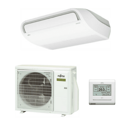 Fujitsu Air Conditioning AIRSTAGE ABEG45KRTA AOEG45KBTB Ceiling Mounted Heat Pump Install Kit