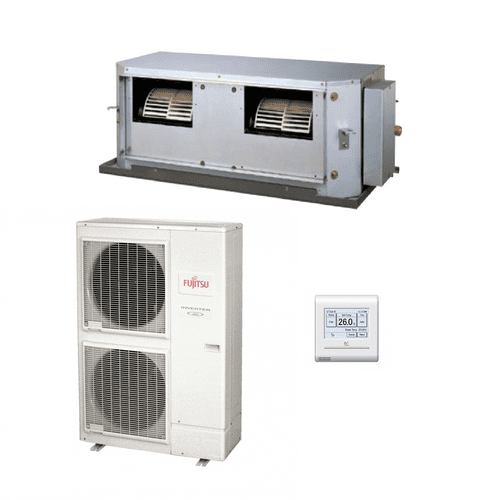 Fujitsu Air conditioning AIRSTAGE ARYG60LHTA AOYG60LATT Duct Heat Pump High Static 15Kw/60000Btu 3Ph