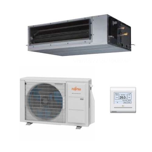 Fujitsu Air conditioning ARXG24KHTAP Concealed Duct Heat Pump Inverter 7Kw/24000Btu R32 A++