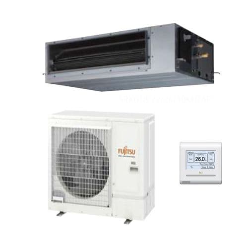Fujitsu Air conditioning ARXG45KHTAP Concealed Duct Heat Pump Inverter 12.5Kw/45000Btu R32 A+